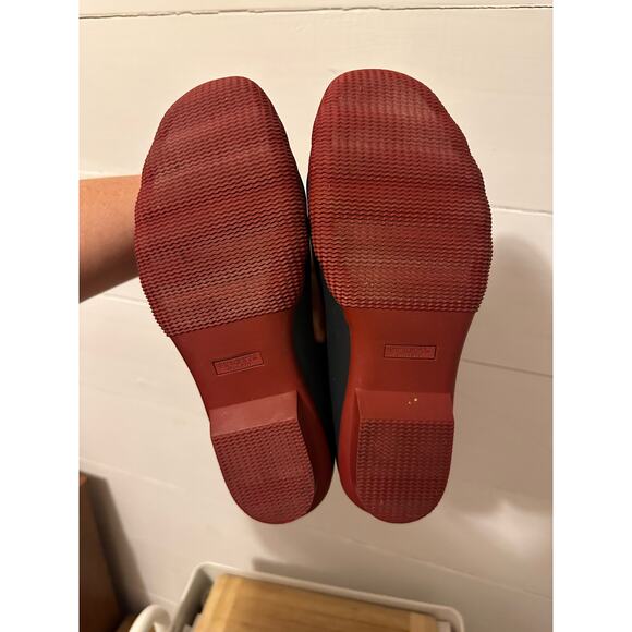 Sperry zip up Duckboots rubber sole, wool uppers blue grey plaid women’s 8.5 - Picture 5 of 5